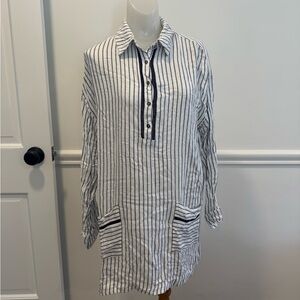 Anthropologie Stripe Nightgown